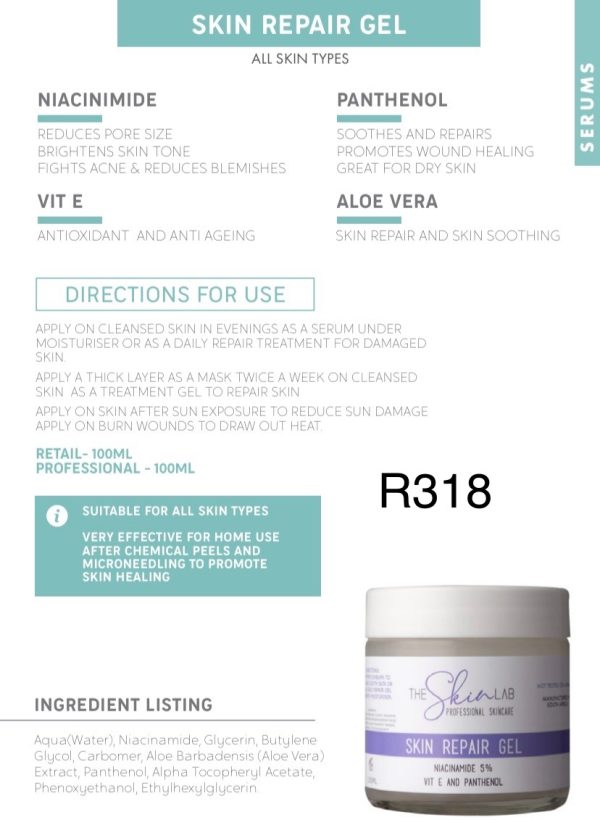 The Skin Lab repair gel